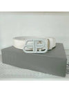 Women s White Calf Leather BB Belt 581690 10K1V 9000 - BALENCIAGA - BALAAN 6