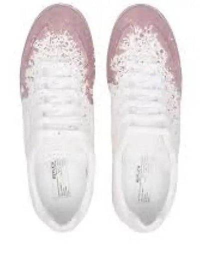 Replica Painting Low Top Sneakers White Pink - MAISON MARGIELA - BALAAN 2