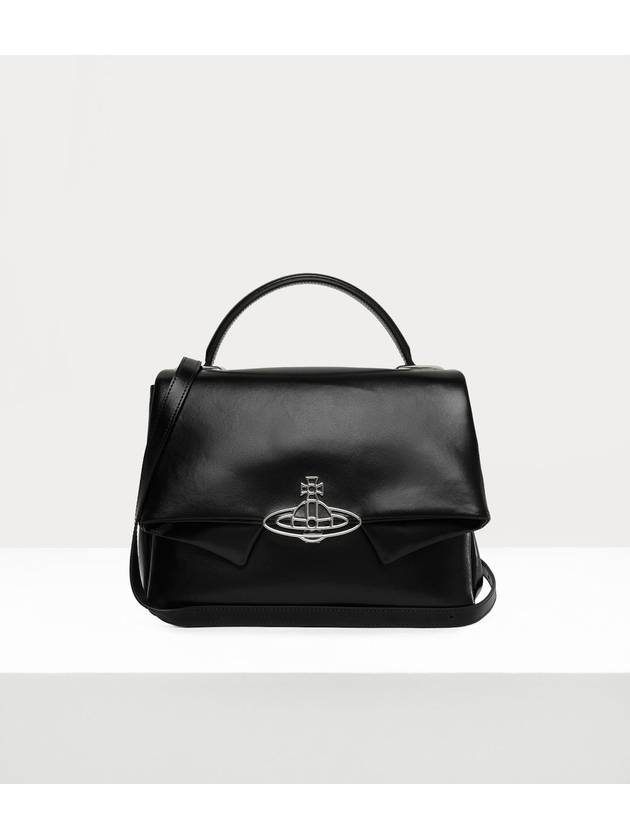 Sibyl ORB Logo Tote Bag Black - VIVIENNE WESTWOOD - BALAAN 4