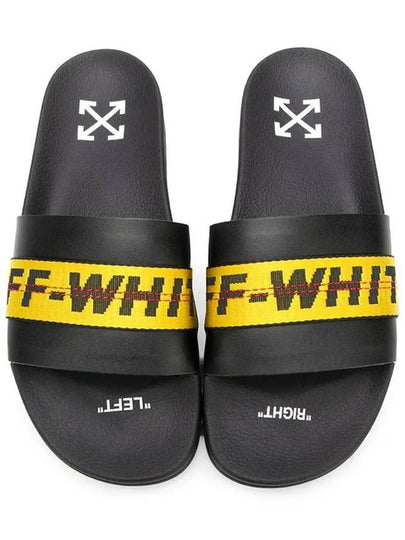 Industrial Slippers Black - OFF WHITE - BALAAN 2