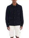 Microreps Diamond Peach Jacket Navy - CP COMPANY - BALAAN 2