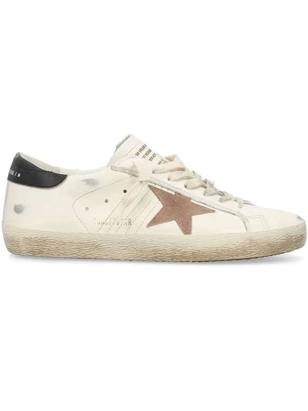 Superstar Leather Low Top Sneakers White - GOLDEN GOOSE - BALAAN 3