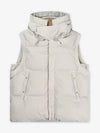 Boreal down vest silver gray 24CTCUX03195003780901 - TEN C - BALAAN 2