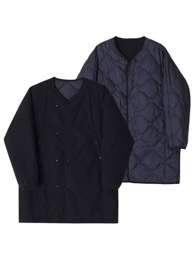 SUBF352E N Reversible Quilted Long Down Men s Coat - NANAMICA - BALAAN 1