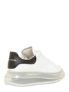 40mm clear bubble sole logo black heel tab leather sneakers - ALEXANDER MCQUEEN - BALAAN 2