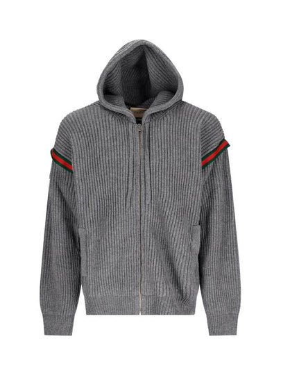 zip-up knit 761534 XKDH3 1160 GRAY - GUCCI - BALAAN 2