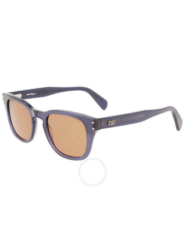 Salvatore Ferragamo Amber Square Men's Sunglasses SF1057S 456 49 - SALVATORE FERRAGAMO - BALAAN 1