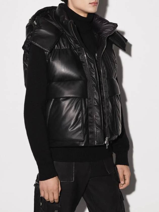 Lambskin padding vest PS22MLV001 - AMIRI - BALAAN 2