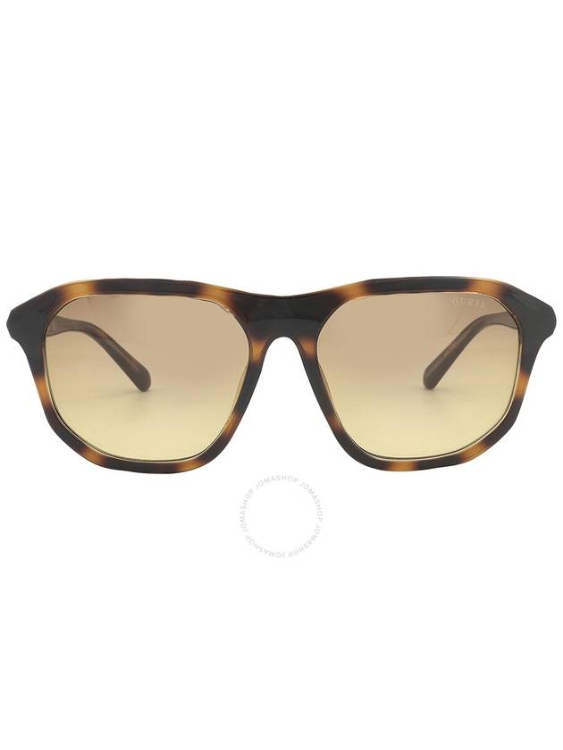 Guess Brown Square Unisex Sunglasses GU00057 52F 60 - GUESS - BALAAN 1