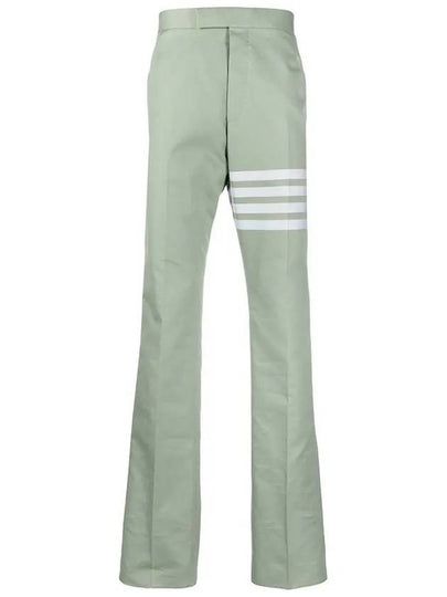 4 Bar Tailored Straight Pants Green - THOM BROWNE - BALAAN 2