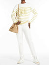 Women's Ragno Striped Knit Top Yellow - MAX MARA - BALAAN 5