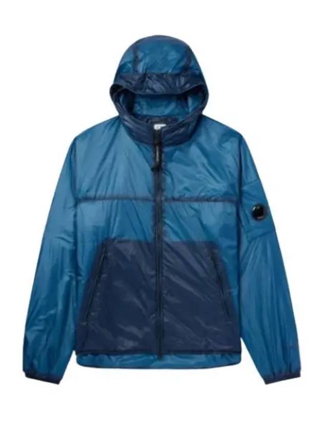 Nada Shell Hooded Jacket Blue - CP COMPANY - BALAAN 2