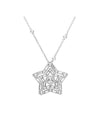 Stilla Star Pendant Necklace Silver - SWAROVSKI - BALAAN 1