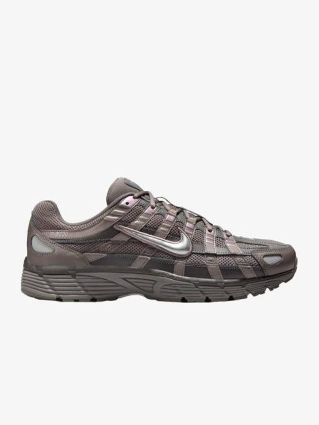 P 6000 Metallic Low Top Sneakers Cave Stone - NIKE - BALAAN 2