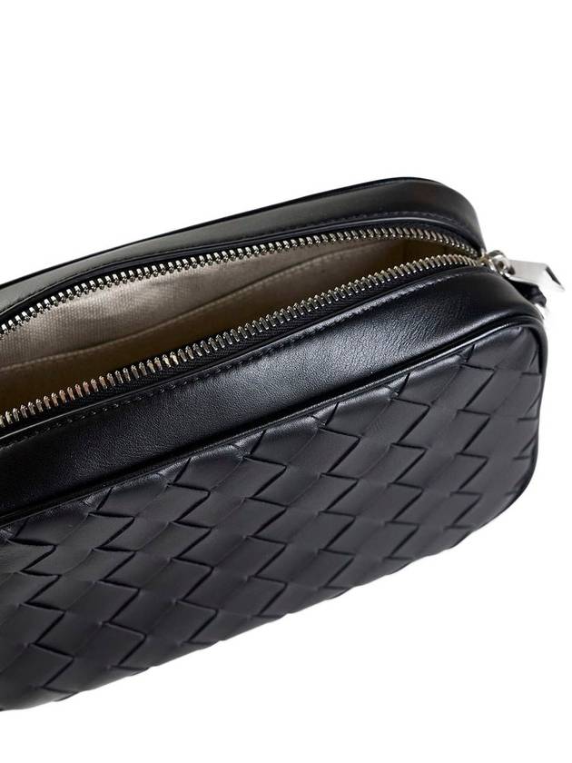 Intrecciato Camera Mini Cross Bag Black - BOTTEGA VENETA - BALAAN 5