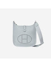 Evelyne III 29 Cross Bag Palladium Blue Pale - HERMES - BALAAN 1