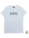 VPC Logo Organic Cotton Short Sleeve T-Shirt White - A.P.C. - BALAAN 2