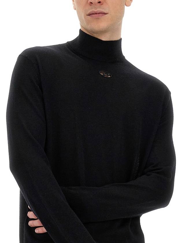 K-Gil Turtleneck Black - DIESEL - BALAAN 5