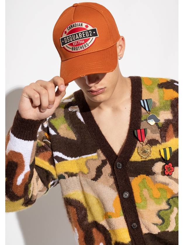 Logo Patch Trucker Cap Hat BCM062105C00001 - DSQUARED2 - BALAAN 3