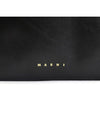 Leather Prisma Pouch Bag Black - MARNI - BALAAN 8