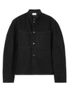 Curved Sleeve Jacket Black - LEMAIRE - BALAAN 2