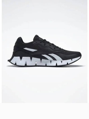 Zig Dynamica 4 Low Top Sneakers Black White - REEBOK - BALAAN 1