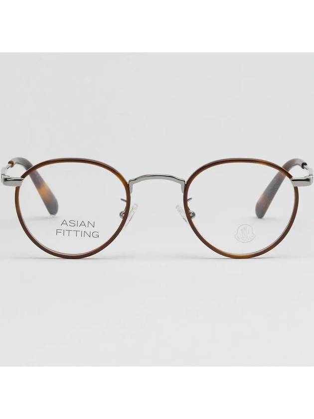 Glasses frame ML5159D 014 Windsor rim round frame Asian fit - MONCLER - BALAAN 3