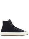 Toile Iconographe Total Loop High Top Sneakers Black - VALENTINO - BALAAN 2