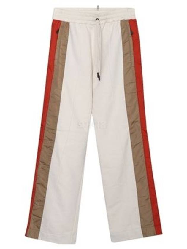 Training Jogger Pants 8H0008 899RB 034 White - MONCLER - BALAAN 1