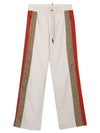 Training Jogger Pants 686546 White - MONCLER - BALAAN 1