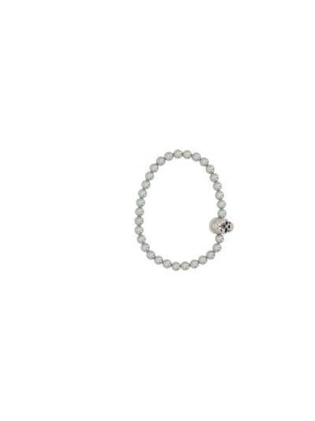 Men's Skull Bracelet Silver - ALEXANDER MCQUEEN - BALAAN 4