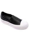 Deck Plimsol Slip-On Black White - ALEXANDER MCQUEEN - BALAAN 5