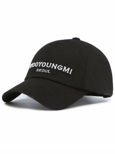 Embroidery Logo Seoul Ball Cap Black - WOOYOUNGMI - BALAAN 2