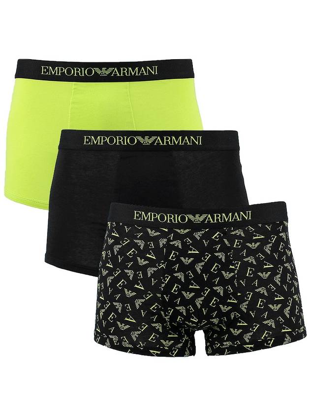 Boxer 3 Pack Trunk 111625 3F722 30121 - EMPORIO ARMANI - BALAAN 1