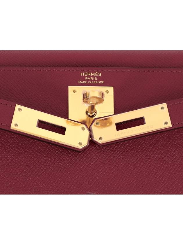 Celie Kelly 28 Rouge Grena Gold 73726 - HERMES - BALAAN 6