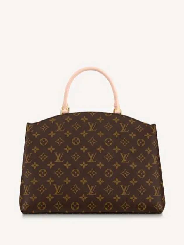 Grand Palais Monogram Strap Tote Bag Brown Beige - LOUIS VUITTON - BALAAN 6