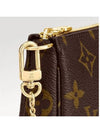 Monogram Mini Pochette Shoulder Bag Brown - LOUIS VUITTON - BALAAN 3