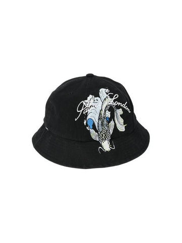 Carp Bucket Hat Black - PALACE - BALAAN 1