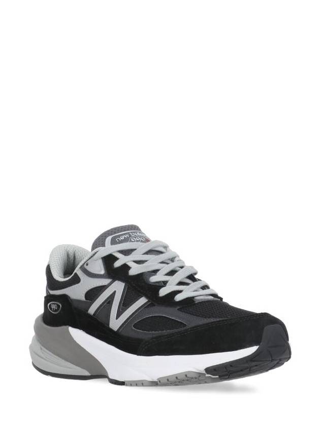 990v6 Low Top Sneakers Grey Black - NEW BALANCE - BALAAN 3