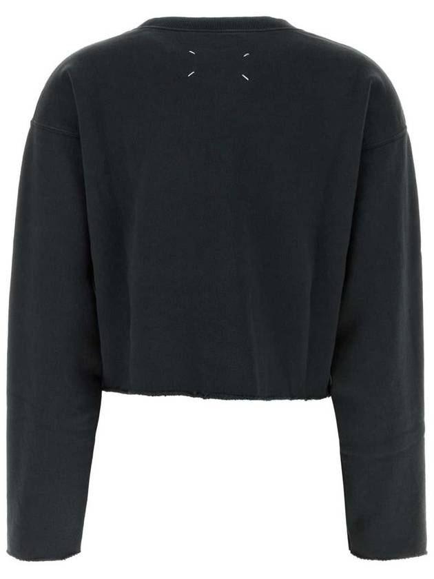 Firm Fleece Sweatshirt Black - MAISON MARGIELA - BALAAN 3