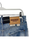 Light Super Lip Washing Commando Denim Jean Shorts Denim Shorts S74MU0771 - DSQUARED2 - BALAAN 5