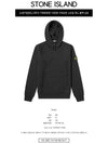 20FW 731560640 V0029 Zipper Pocket String Hood Black Men's Hoodie TJ - STONE ISLAND - BALAAN 2