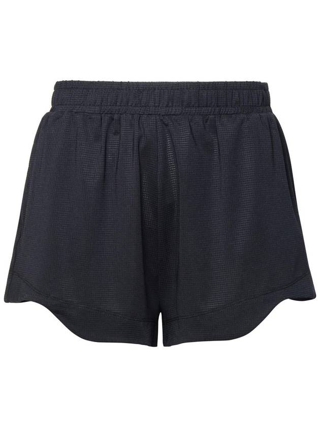 Active Mesh Shorts Black - GANNI - BALAAN 2