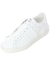 Rockstud Untitled Low Top Sneakers White - VALENTINO - BALAAN 2