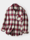 Ray check shirt red - INDUST - BALAAN 8