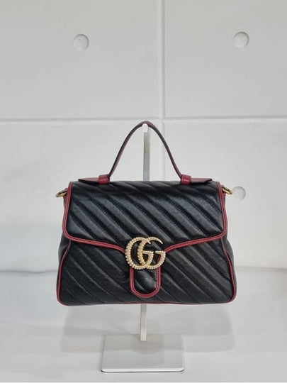 Direx Marmont Matelasse Top Handle Shoulder Bag Medium Tote - GUCCI - BALAAN 2