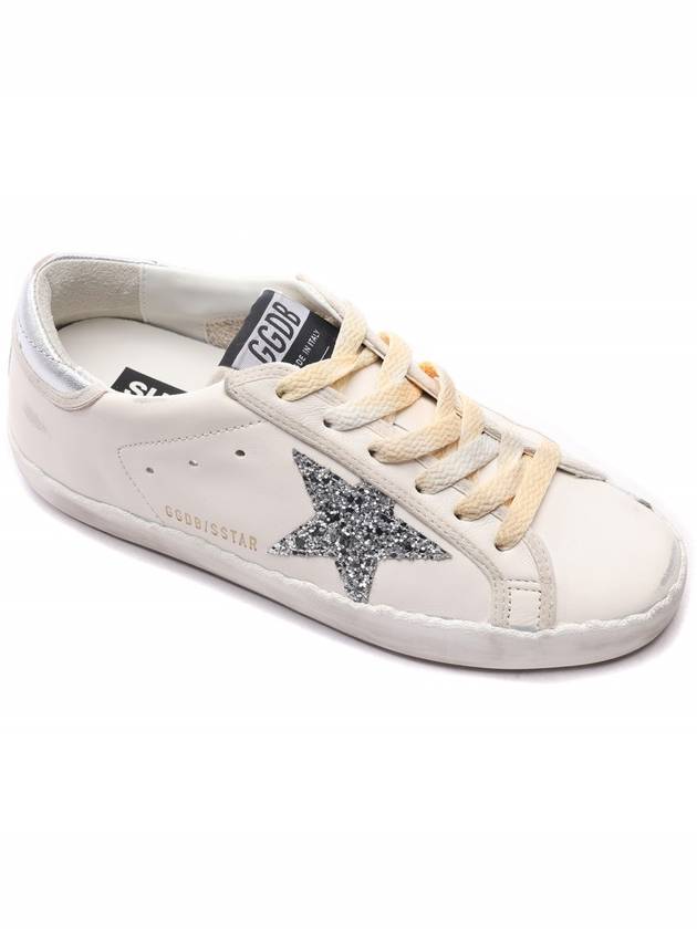 Superstar Silver Tab Low-Top Sneakers White - GOLDEN GOOSE - BALAAN 4