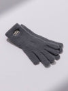 FLUFFY LOGO GLOVE CHARCOAL - RECLOW - BALAAN 7