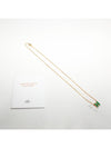 Mini Pop H Pendant Necklace Gold Malachite - HERMES - BALAAN 9