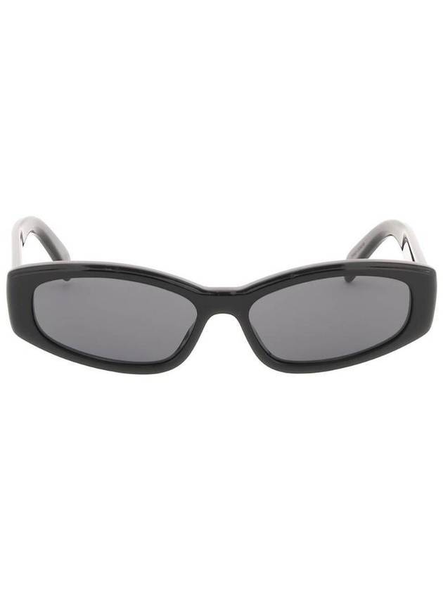 Eyewear Rectangular S252 Sunglasses Black - CELINE - BALAAN 1